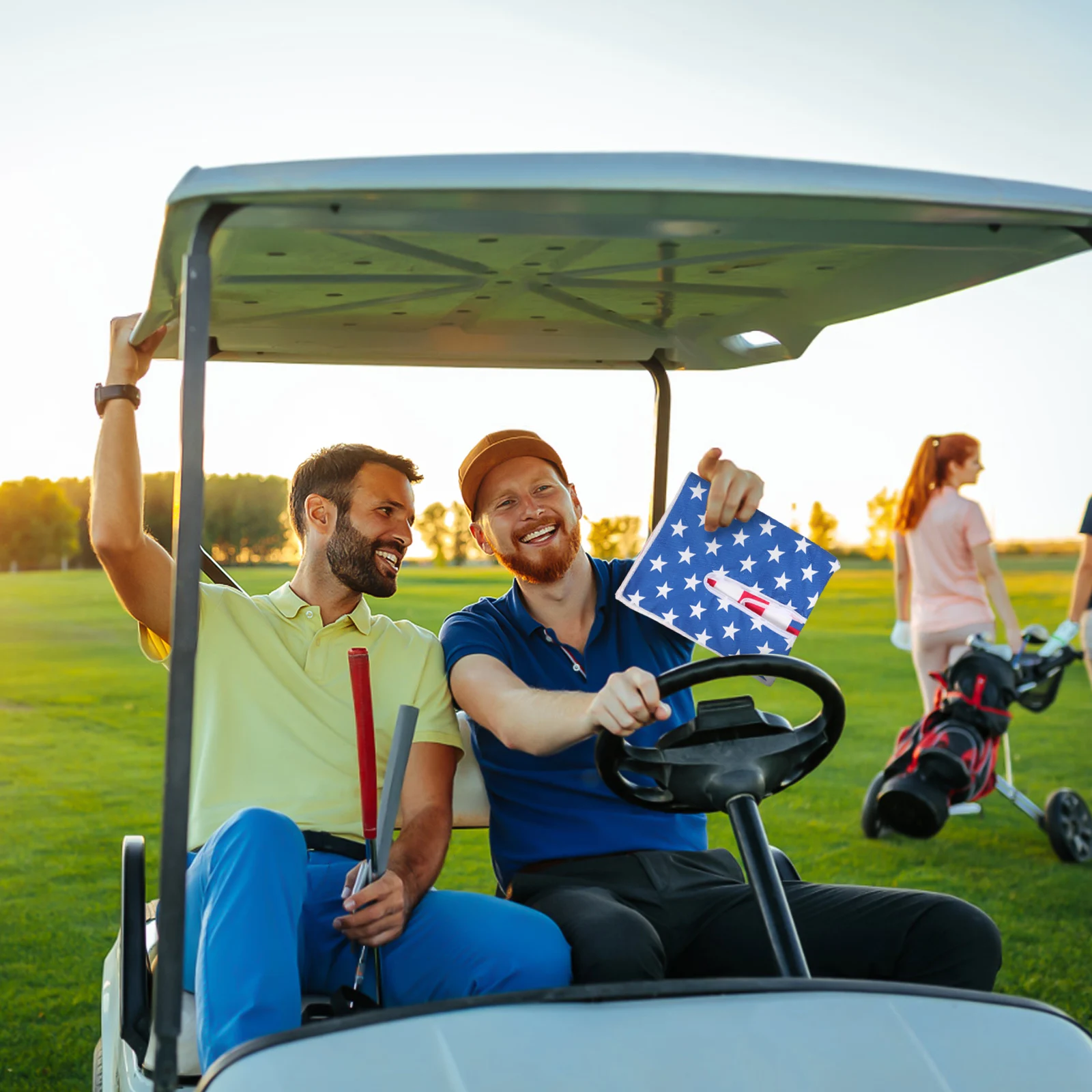 Golf Cart Cover Universal Soft Washable Seat Cushion Blanket Flag Pattern Seat Protector for Golf Cart Accessories
Golf Cart Cover Universal Soft Washable Seat Cushion Blanket Flag Pattern Seat Protector for Golf Cart Accessories