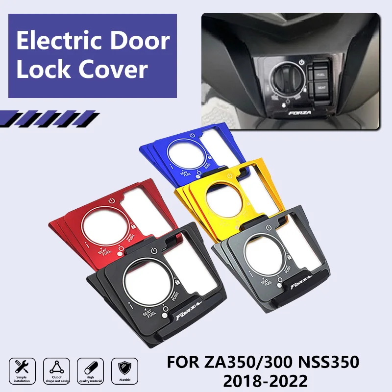 for HONDA FORZA 350 FORZA350 FORZA300 NSS350 2018 2019 2020 2021 2022 Motorcycle Electric Door Lock Switch Cover Cap Protector
for HONDA FORZA 350 FORZA350 FORZA300 NSS350 2018 2019 2020 2021 2022 Motorcycle Electric Door Lock Switch Cover Cap Protector