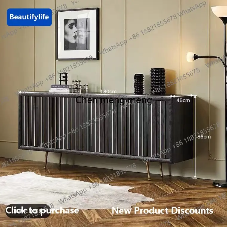 A56 Nordic solid wood dining side cabinet light luxury retro medieval style storage, oak tea cabinet modern and simple
A56 Nordic solid wood dining side cabinet light luxury retro medieval style storage, oak tea cabinet modern and simple