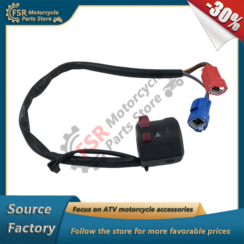 RH HANDLEBAR SWITCHES ASSY,FOR CFMOTO 250NK CF250-BF 300NK CF300-BF 300SR CF300-3 CF300-3F,P/N:6KM#-168000-8201 6KMV-168000-8600
RH HANDLEBAR SWITCHES ASSY,FOR CFMOTO 250NK CF250-BF 300NK CF300-BF 300SR CF300-3 CF300-3F,P/N:6KM#-168000-8201 6KMV-168000-8600
