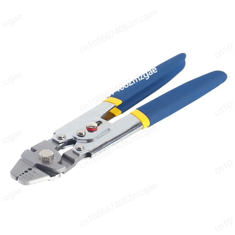 Wire rope 8-shaped aluminum sleeve pliers, aluminum buckle pliers, fish hook crimping pliers, wire cutting crimping pliers
Wire rope 8-shaped aluminum sleeve pliers, aluminum buckle pliers, fish hook crimping pliers, wire cutting crimping pliers