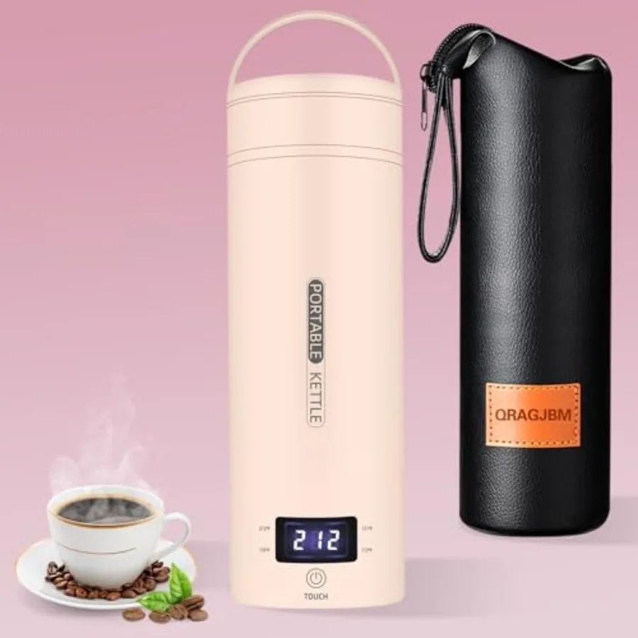 Travel Electric Kettle Portable Small Mini Tea Coffee Kettle Water Boiler Water Heater with 4 Temperature Control 304 Stainless
Travel Electric Kettle Portable Small Mini Tea Coffee Kettle Water Boiler Water Heater with 4 Temperature Control 304 Stainless