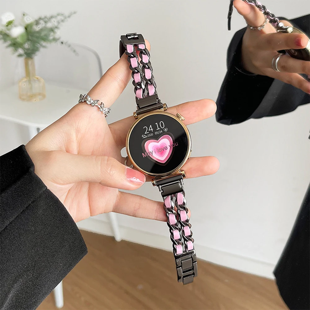 Металлический ремешок 18 мм для HUAWEI Watch GT5 GT4 41 мм OPPO X2 Mini женский ремешок 22 мм 20 мм для Samsung Galaxy Watch 7 6 5 Garmin Active 6
Металлический ремешок 18 мм для HUAWEI Watch GT5 GT4 41 мм OPPO X2 Mini женский ремешок 22 мм 20 мм для Samsung Galaxy Watch 7 6 5 Garmin Active 6