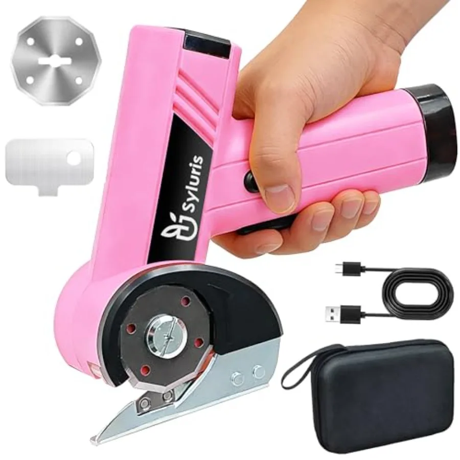 Беспроводные электрические ножницы 4В с LED-дисплеем, перезаряжаемый резак для картона с аккумулятором 3200 мАч, LED-подсветкой и 2 лезвиями
Беспроводные электрические ножницы 4В с LED-дисплеем, перезаряжаемый резак для картона с аккумулятором 3200 мАч, LED-подсветкой и 2 лезвиями