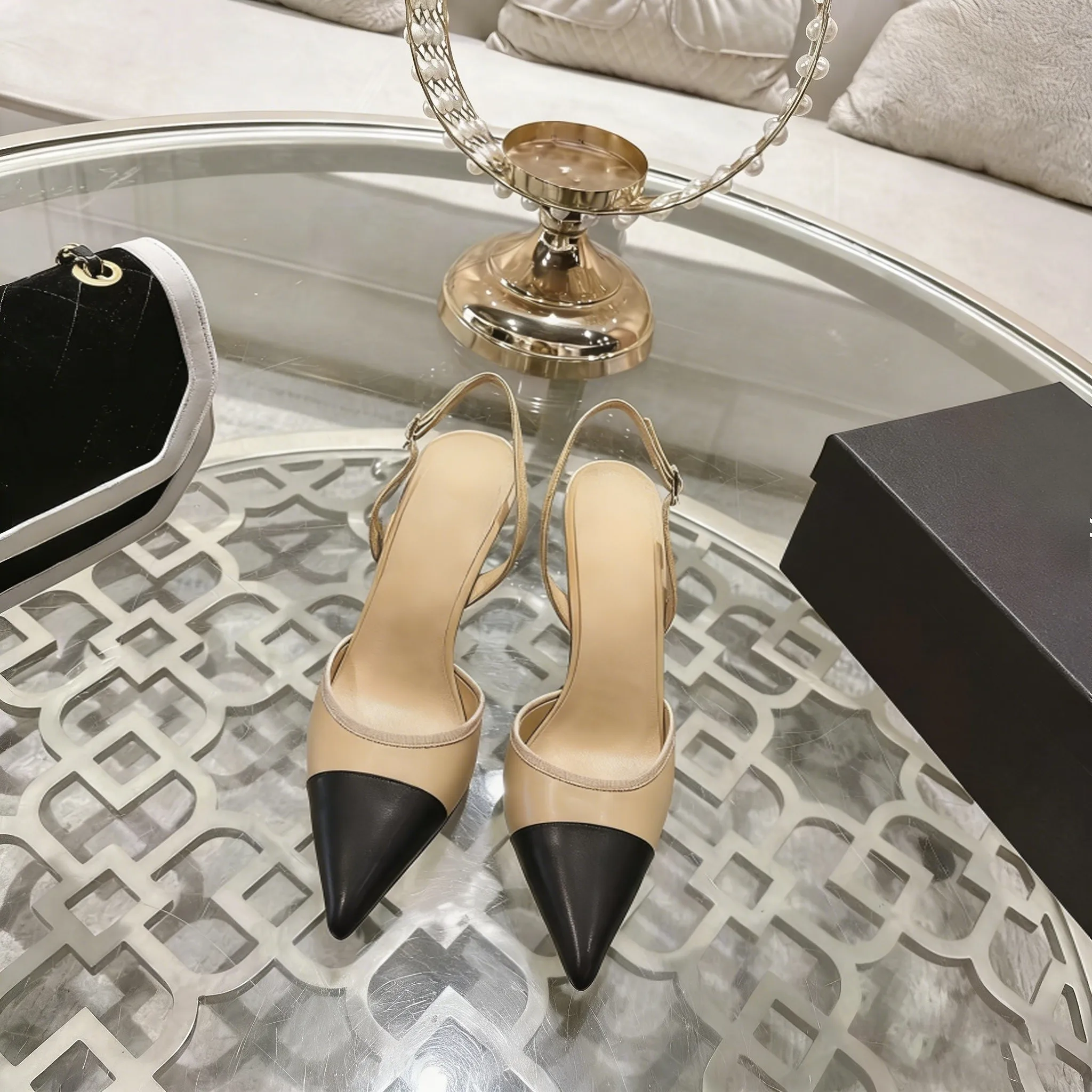High-Quality Fashion Business Women's High Heels Shoes Stylish Comfortable Ladies' Stilettos for Professional Settings -7
High-Quality Fashion Business Women's High Heels Shoes Stylish Comfortable Ladies' Stilettos for Professional Settings -7