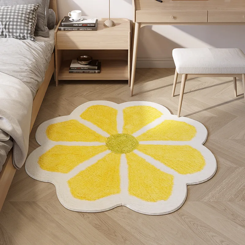 Irregular Flower Shape Soft Plush Carpet Modern Fluffy Rug for Bedroom Living Room Sofa Area Home Decoration Floor Mat
Irregular Flower Shape Soft Plush Carpet Modern Fluffy Rug for Bedroom Living Room Sofa Area Home Decoration Floor Mat