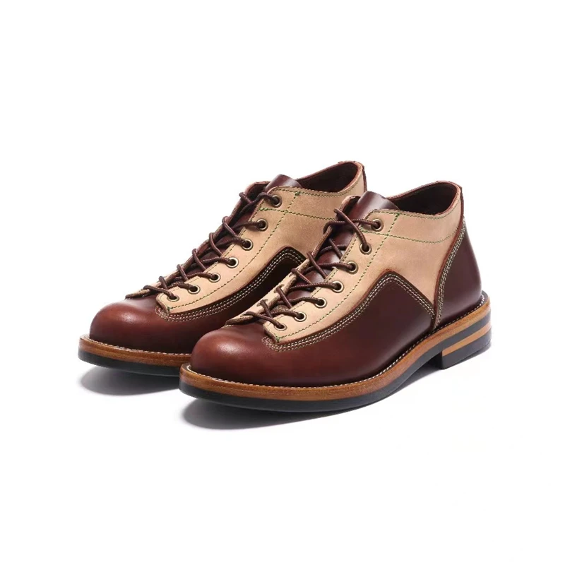 New Vintage Handmade Men Casual Shoes High Quality Cow Leather Autumn Winter Dress Ankle Boots Japanese Work Motorcycle Boots
New Vintage Handmade Men Casual Shoes High Quality Cow Leather Autumn Winter Dress Ankle Boots Japanese Work Motorcycle Boots
