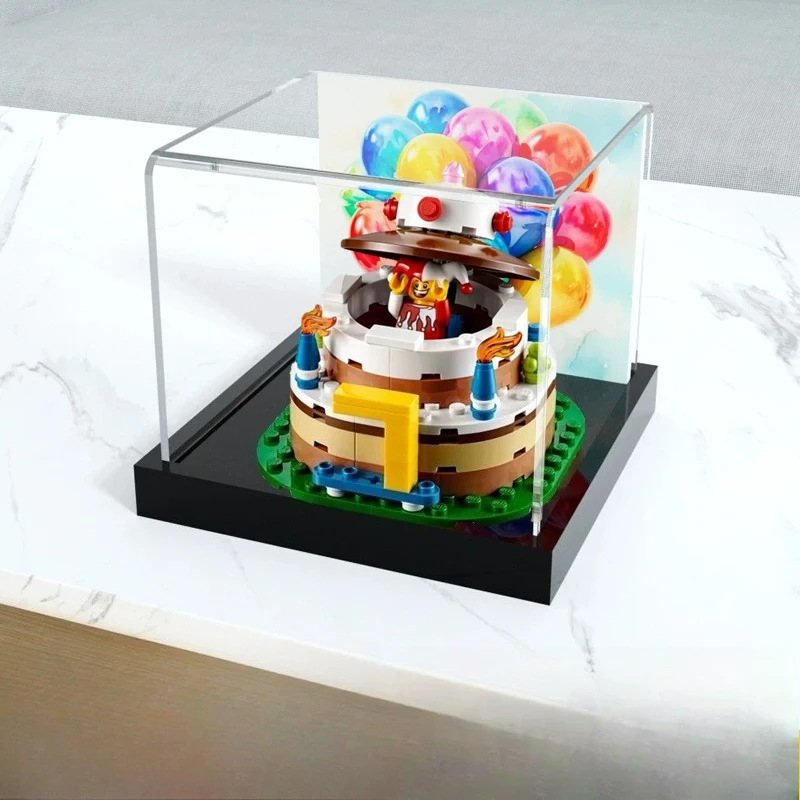 Suitable for LEGO 40153 birthday cake building block transparent building block model storage display cover acrylic display box
Suitable for LEGO 40153 birthday cake building block transparent building block model storage display cover acrylic display box