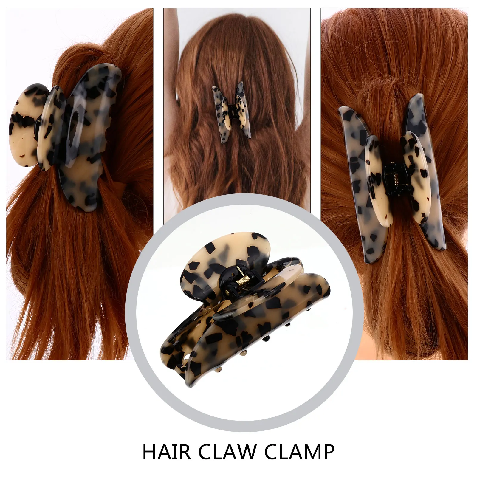 1pc Marble Hair Clip Acrylic Retro Ladies Hairpin Claw Practical Accessory Jaw Clips Toothed Barrette Decorative Durable Elegant
1pc Marble Hair Clip Acrylic Retro Ladies Hairpin Claw Practical Accessory Jaw Clips Toothed Barrette Decorative Durable Elegant