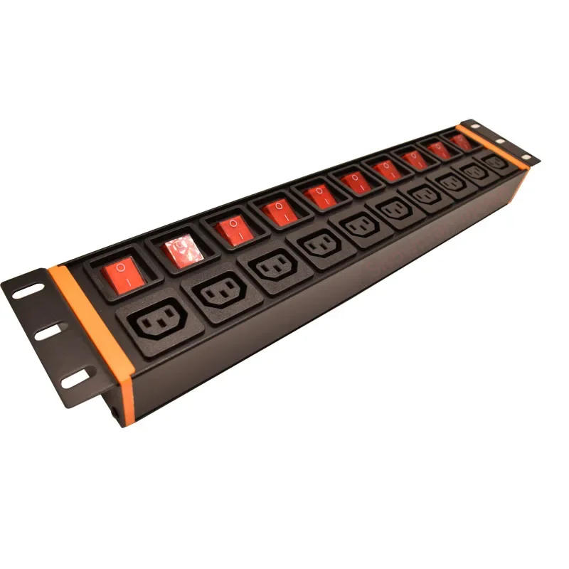 IEC C13 PDU Power Strip Network Cabinet Outlet Socket Independent switch control Supply Power Distribution Unit
IEC C13 PDU Power Strip Network Cabinet Outlet Socket Independent switch control Supply Power Distribution Unit