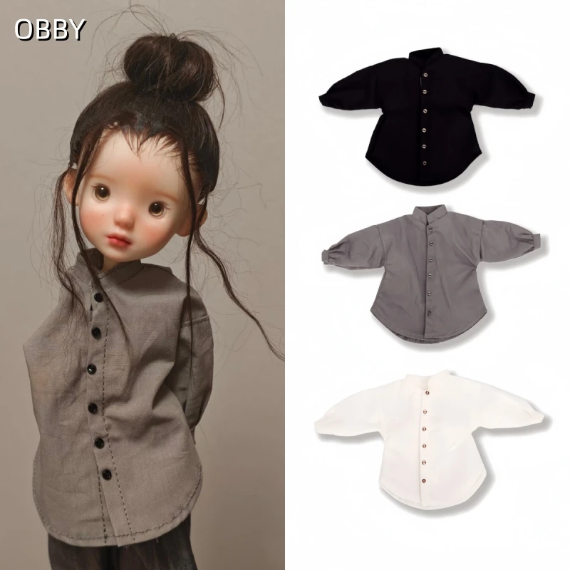 For OB22/24 Doll Handmade Korean Style Oversize Shirt For Azone 1/6 BJD Blythe Dolls Outfit Clothes
For OB22/24 Doll Handmade Korean Style Oversize Shirt For Azone 1/6 BJD Blythe Dolls Outfit Clothes