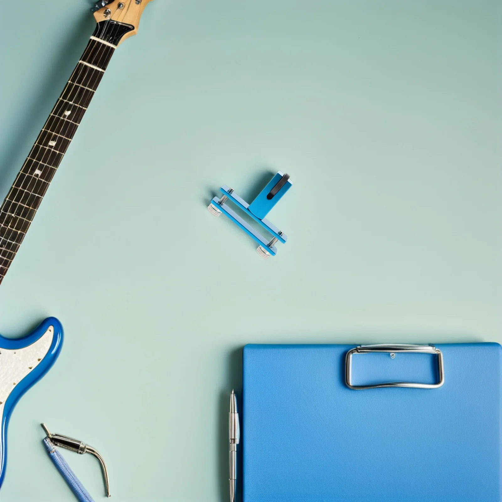 Blue Violin Bridge Repair Tool Portable Ergonomic Design Precise Positioning for DIY Repairs and Violin Setup Bridge Adjustment
Blue Violin Bridge Repair Tool Portable Ergonomic Design Precise Positioning for DIY Repairs and Violin Setup Bridge Adjustment