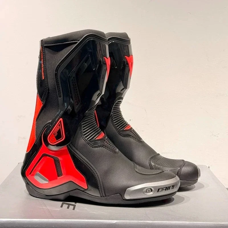 Torque 3 Motorcycle Boots Professional Track Riding Botas Cowhide Waterproof Racing Anti-Collision Off-Road for Rally Race
Torque 3 Motorcycle Boots Professional Track Riding Botas Cowhide Waterproof Racing Anti-Collision Off-Road for Rally Race