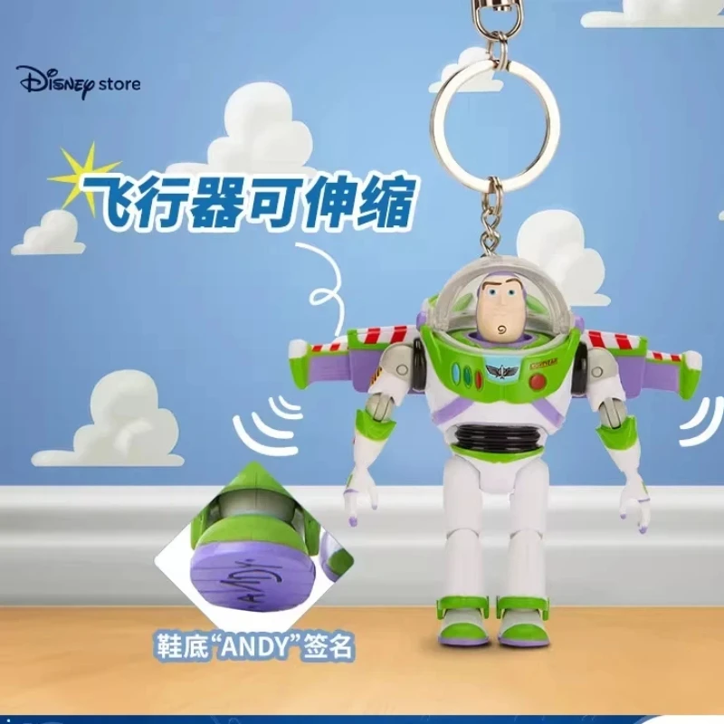Disney Toy Story Buzz Lightyear Toy Keychain Bag Charm With Retractable Wings Andy Signature Kids Boys Birthday Gift
Disney Toy Story Buzz Lightyear Toy Keychain Bag Charm With Retractable Wings Andy Signature Kids Boys Birthday Gift
