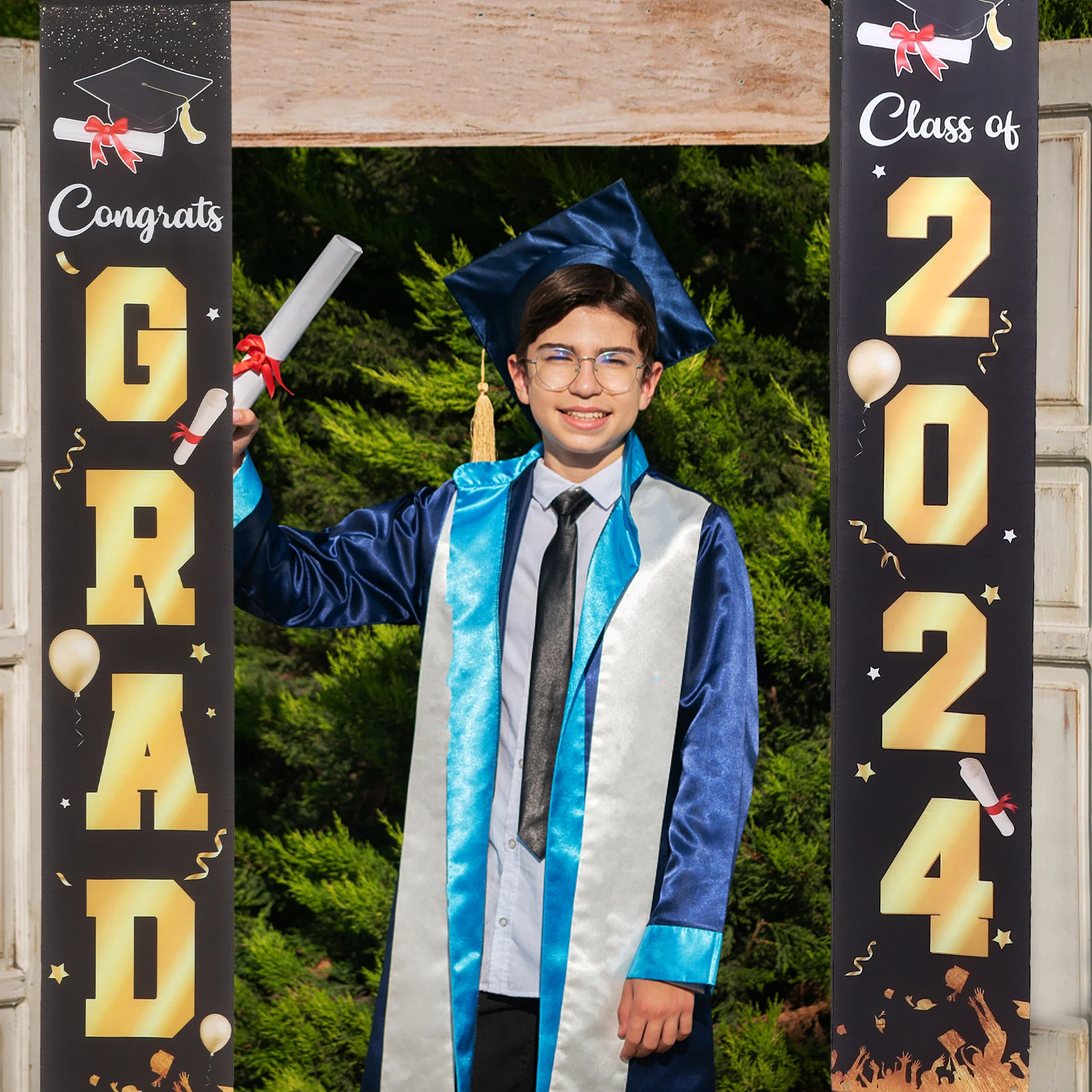 1Pair Graduation Door Banners Stylish Hanging Signs for Party Decoration Front Door Porch Wall Window Indoor Outdoor 2024 Grad
1Pair Graduation Door Banners Stylish Hanging Signs for Party Decoration Front Door Porch Wall Window Indoor Outdoor 2024 Grad