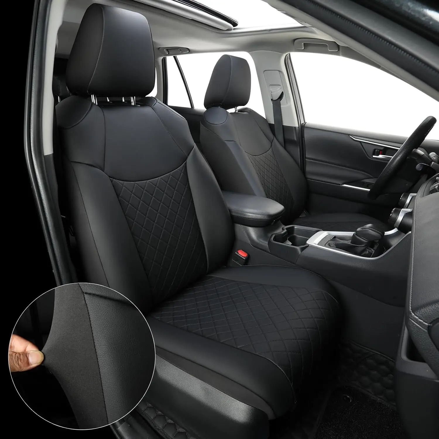 Full Set Car Seat Covers Custom Fit for Toyota Rav4 Hybrid SE/XSE 2019 2020 2021 2022 2023 2024 2025 Rav 4,Prime SE,Prime XSE 20
Full Set Car Seat Covers Custom Fit for Toyota Rav4 Hybrid SE/XSE 2019 2020 2021 2022 2023 2024 2025 Rav 4,Prime SE,Prime XSE 20