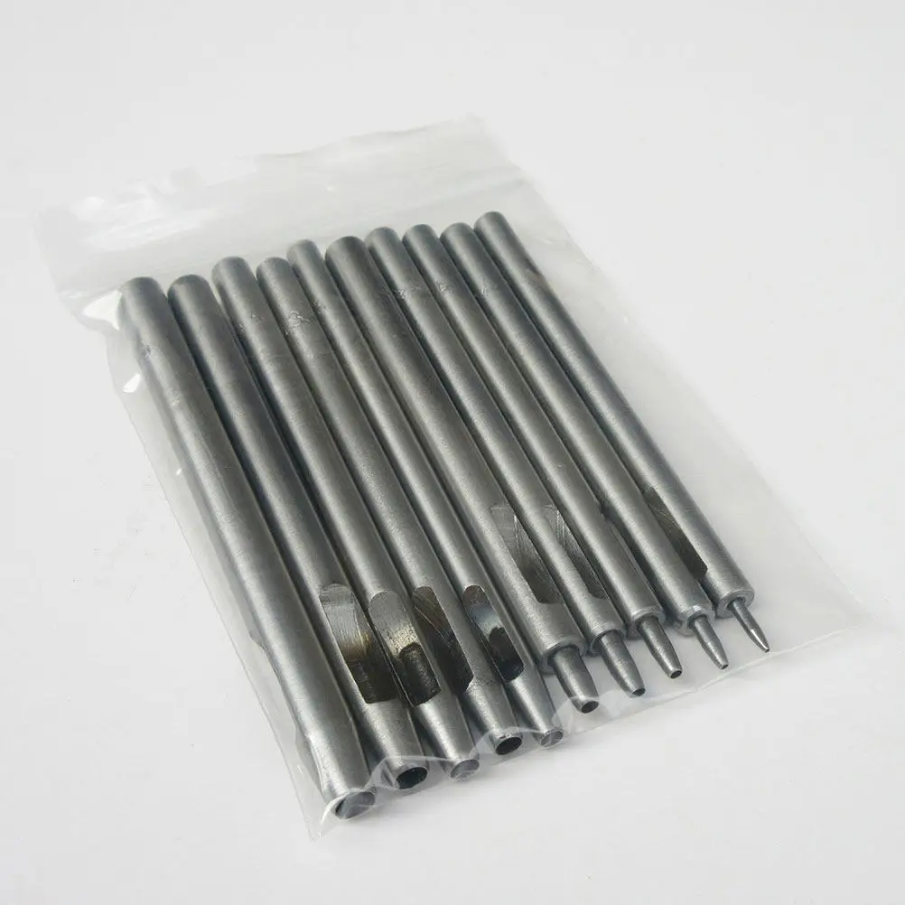 Набор из 10 шт. серебристых полых пробойников для ремней и сумок, для рукоделия и ремонта
Набор из 10 шт. серебристых полых пробойников для ремней и сумок, для рукоделия и ремонта