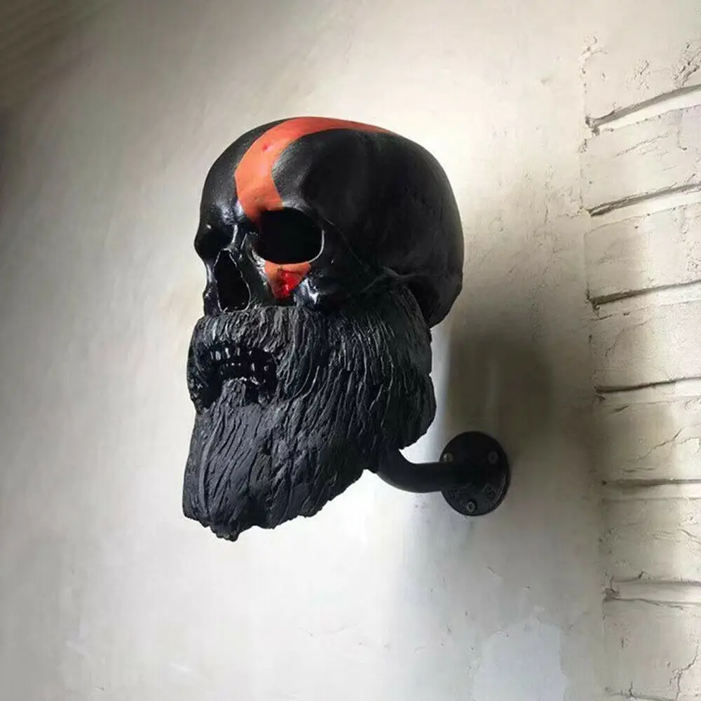 1pc Motorcycle Helmet Skull with Beard Helmet Rack Motorbike Helmet Holder On Wall DIY Home Decoration CST1198
1pc Motorcycle Helmet Skull with Beard Helmet Rack Motorbike Helmet Holder On Wall DIY Home Decoration CST1198