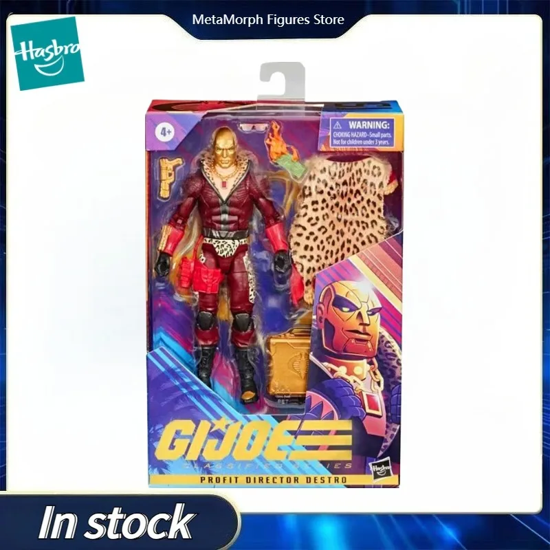 Original Hasbro G.I. Joe Classified Series Profit Director Destro Anime Figure Toy Model Collection
Original Hasbro G.I. Joe Classified Series Profit Director Destro Anime Figure Toy Model Collection