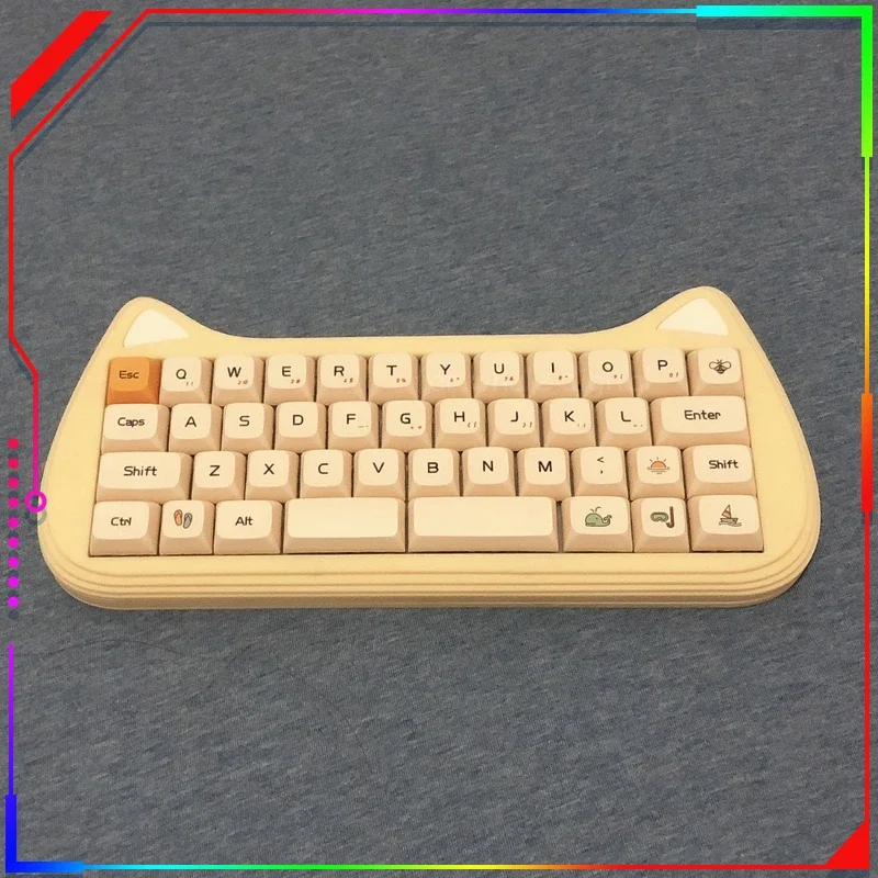 Rs40 Mechanical Keyboard VIA Customization 40 Planck Wired Type-C Hotswapp Pcb Stack Acylic Case Mini Keyboad For Desktop Laptop
Rs40 Mechanical Keyboard VIA Customization 40 Planck Wired Type-C Hotswapp Pcb Stack Acylic Case Mini Keyboad For Desktop Laptop
