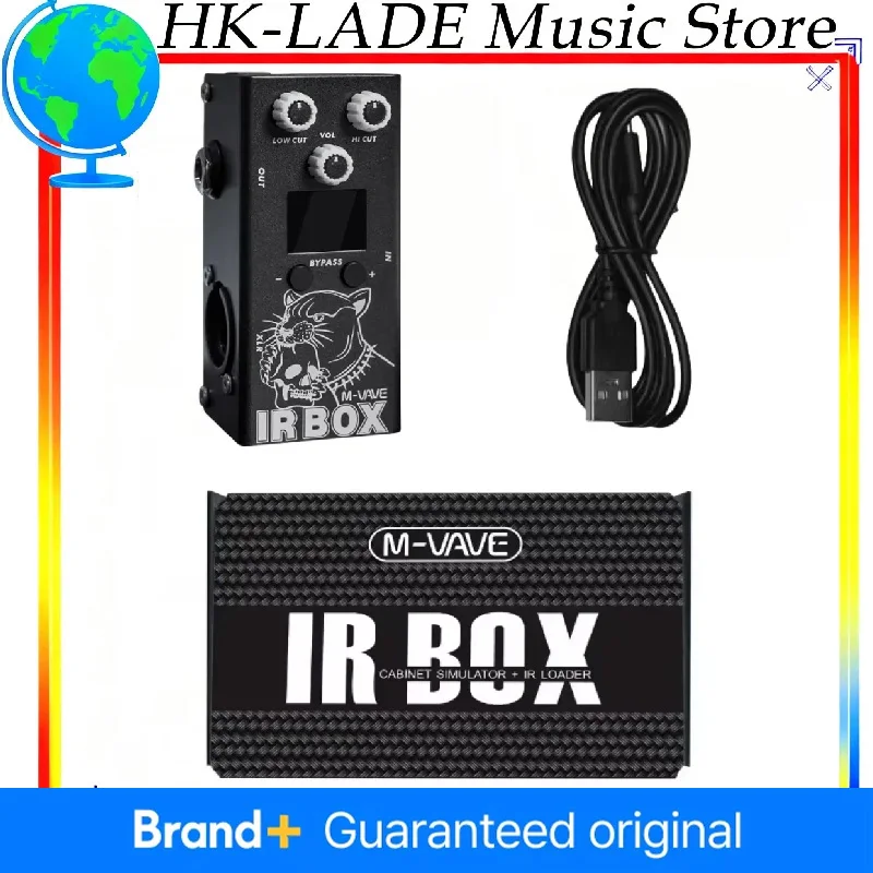M VAVE Гитарная педаль с эффектом ИК-коробки Симулятор шкафа ИК-погрузчик Восстановленный классический динамик Звуки Поддержка приложения
M VAVE Гитарная педаль с эффектом ИК-коробки Симулятор шкафа ИК-погрузчик Восстановленный классический динамик Звуки Поддержка приложения