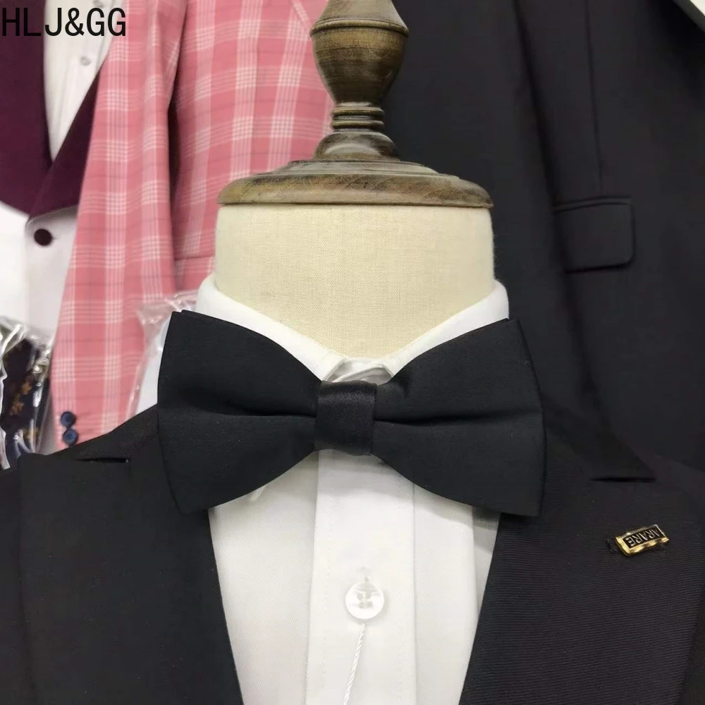HLJ&GG Fashion Man's Tuxedo Tie Classic Solid Color Bow Tie for Wedding Party High Quality Stage Host Decoration Bow Ties New
HLJ&GG Fashion Man's Tuxedo Tie Classic Solid Color Bow Tie for Wedding Party High Quality Stage Host Decoration Bow Ties New
