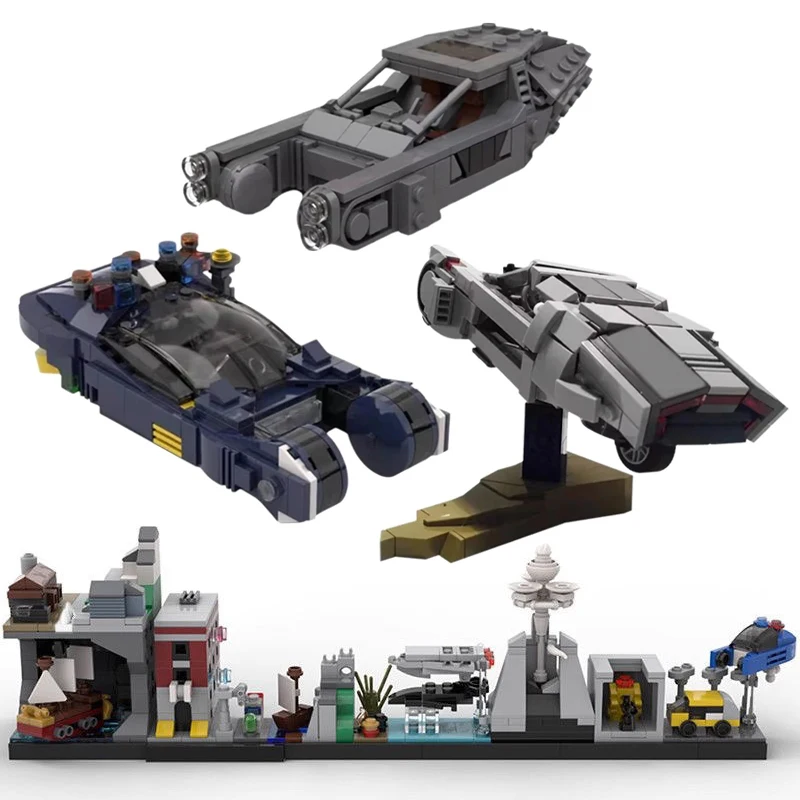 Bladeds-Runner 2049 Technical Aircraft MOC-10905 K's Spinner From Mini Airship Scale Vehicle Building Blocks Collection Toy Gift
Bladeds-Runner 2049 Technical Aircraft MOC-10905 K's Spinner From Mini Airship Scale Vehicle Building Blocks Collection Toy Gift
