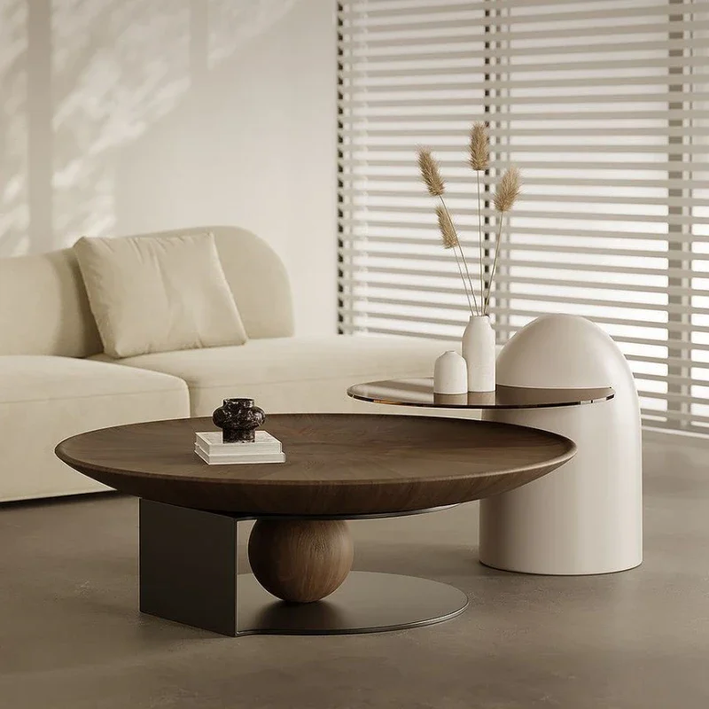 Unique Waterproof Coffee Table Wood Clear Oval Minimalist Modern Wood Side Table Balcony Low Floor Mesa Auxiliar Home Furniture
Unique Waterproof Coffee Table Wood Clear Oval Minimalist Modern Wood Side Table Balcony Low Floor Mesa Auxiliar Home Furniture