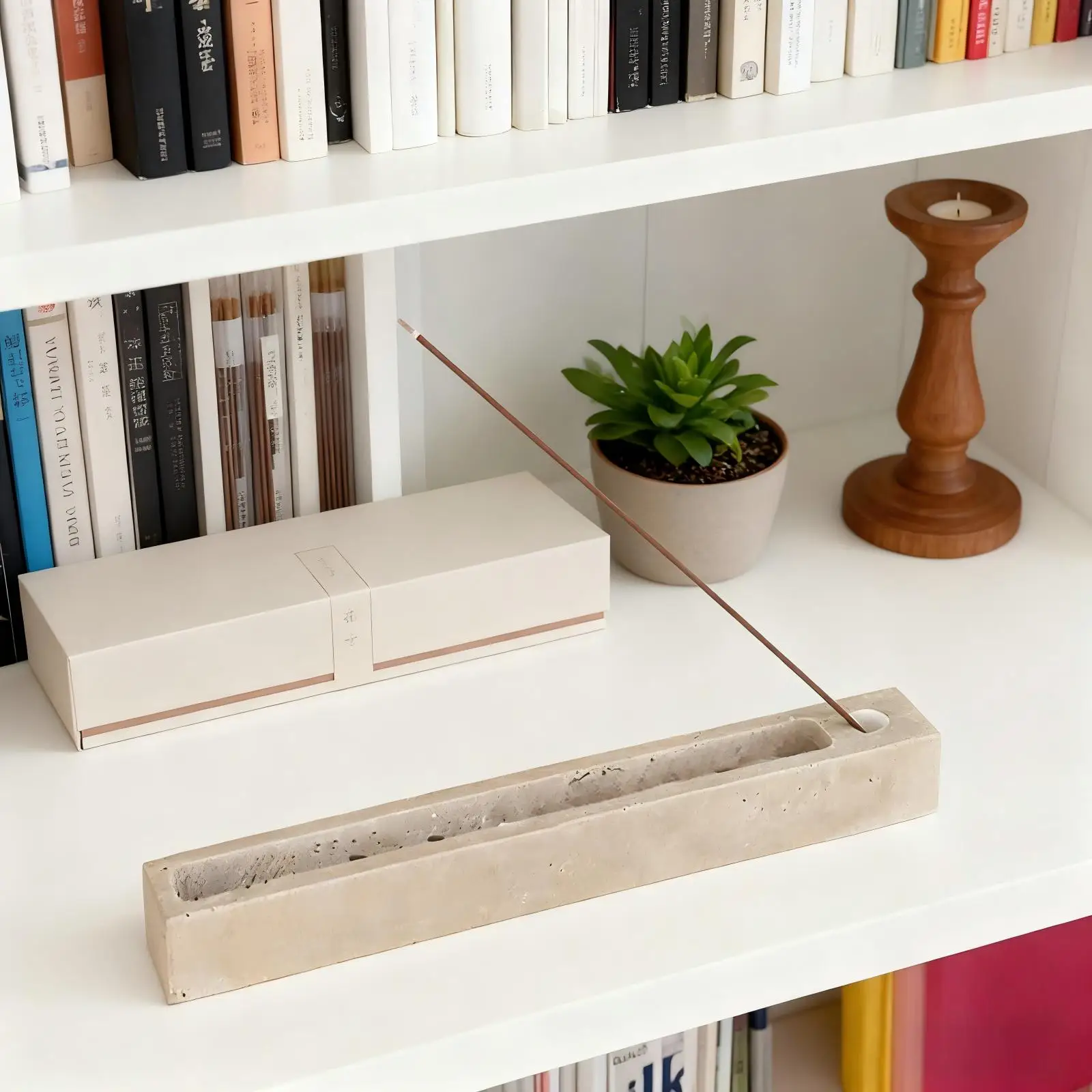Travertine Incense Tray Natural Stone Rectangular Burner for Sage Bundles Palo Santo Sticks Minimalist Zen Decor Home Essentials
Travertine Incense Tray Natural Stone Rectangular Burner for Sage Bundles Palo Santo Sticks Minimalist Zen Decor Home Essentials