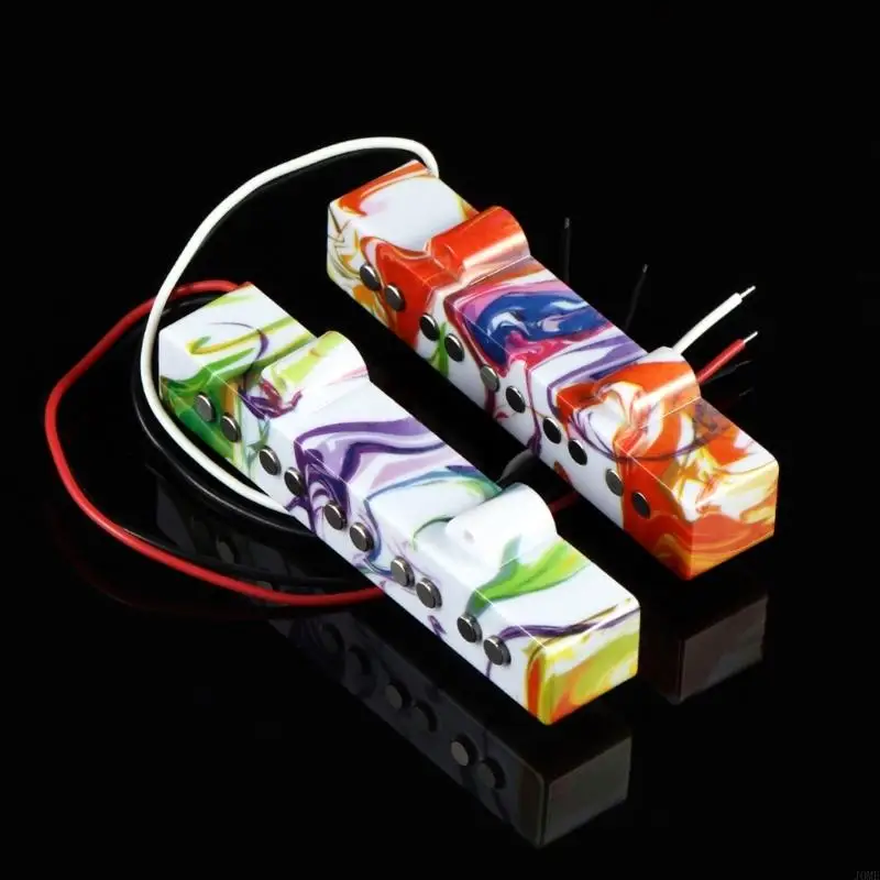 Wax Potted 5 String Bass Guitar Pickup Replacement with Ground and Pre Wires JOME
Wax Potted 5 String Bass Guitar Pickup Replacement with Ground and Pre Wires JOME