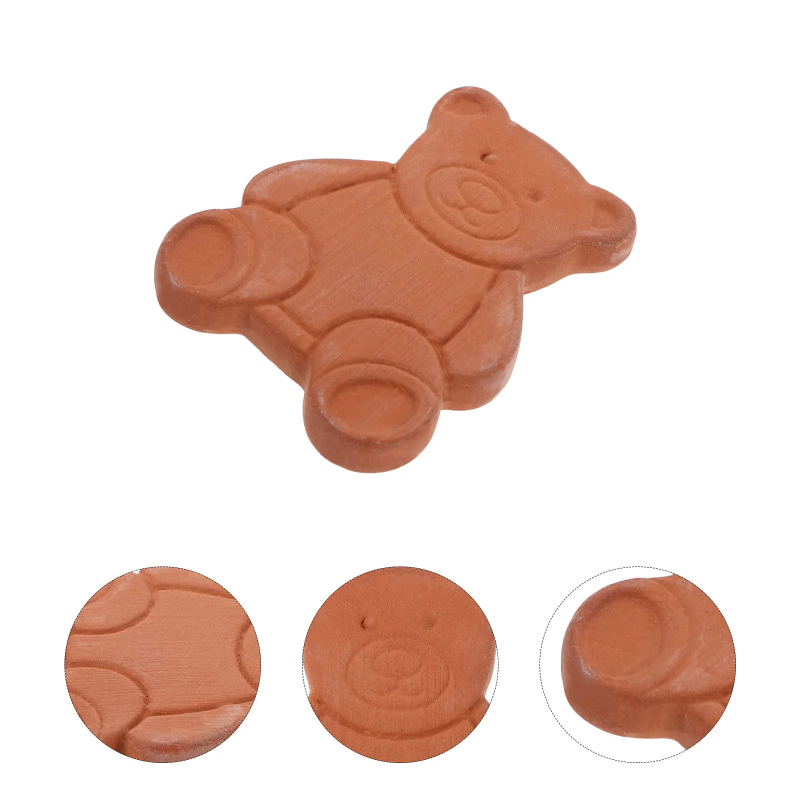 3Pcs Bear Shape Sugar Softener Terracotta Keeper Snack Food Storage Containers Brown Sugar Moisture Absorber Dehumidifier
3Pcs Bear Shape Sugar Softener Terracotta Keeper Snack Food Storage Containers Brown Sugar Moisture Absorber Dehumidifier