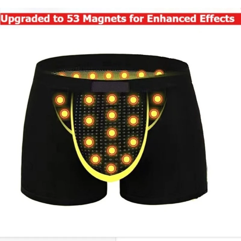 Brazilian Style Magnetic Boxer Briefs for Men 53 Magnets Pain Relief Blood Circulation Underwear Upgraded Size L to 5XL Large
Brazilian Style Magnetic Boxer Briefs for Men 53 Magnets Pain Relief Blood Circulation Underwear Upgraded Size L to 5XL Large