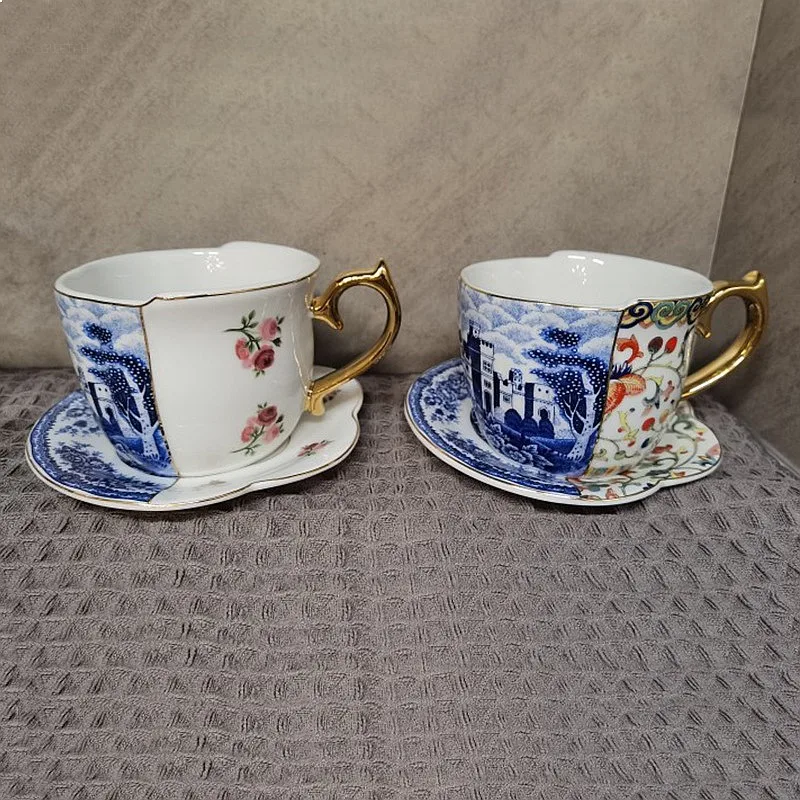 Light Luxury European Vintage Afternoon Tea Coffee Cup Saucer Set Floral Tea Cup Home Porcelain Drinkware Cross Border Gift
Light Luxury European Vintage Afternoon Tea Coffee Cup Saucer Set Floral Tea Cup Home Porcelain Drinkware Cross Border Gift
