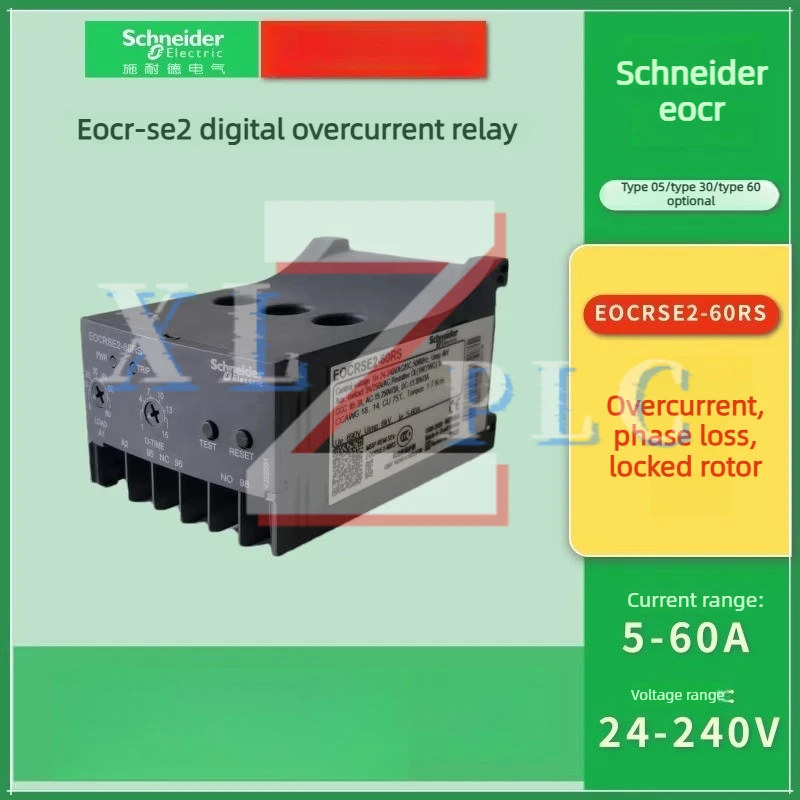 New Original EOCRSE2-60RS Electronic Overcurrent Relay 24-240V Motor Protector
New Original EOCRSE2-60RS Electronic Overcurrent Relay 24-240V Motor Protector
