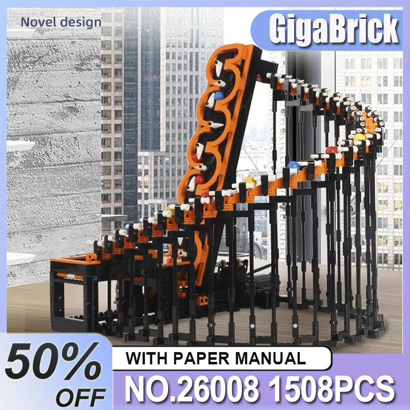 В НАЛИЧИИ Mold King 26008, модель траектории арфы, строительные блоки, развивающие кирпичи, креативные игрушки «сделай сам», подарки на Рождество и день рождения 
В НАЛИЧИИ Mold King 26008, модель траектории арфы, строительные блоки, развивающие кирпичи, креативные игрушки «сделай сам», подарки на Рождество и день рождения