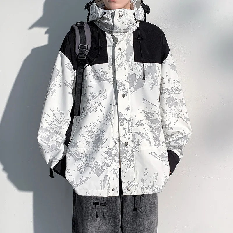 Outdoor Softshell Jacket Men Zip Up Hooded Waterproof Jackets Hiking Camping Windbreaker Men's Lightweight Spring Autumn Coats
Outdoor Softshell Jacket Men Zip Up Hooded Waterproof Jackets Hiking Camping Windbreaker Men's Lightweight Spring Autumn Coats
