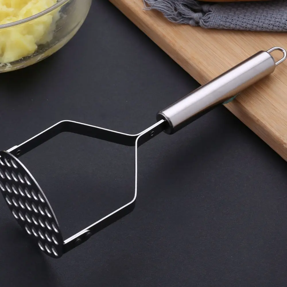Durable Stainless Steel Potatoes Masher Rust-proof Household Potato Presser Hangable Handheld Potatoes Crusher Baby Food
Durable Stainless Steel Potatoes Masher Rust-proof Household Potato Presser Hangable Handheld Potatoes Crusher Baby Food