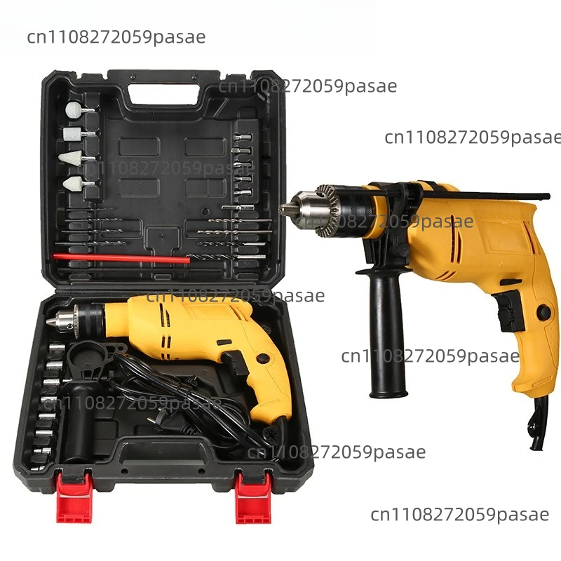 New 13mm light hand electric drill, dual-purpose electric screwdriver, impact drill set, electric screwdriver
New 13mm light hand electric drill, dual-purpose electric screwdriver, impact drill set, electric screwdriver