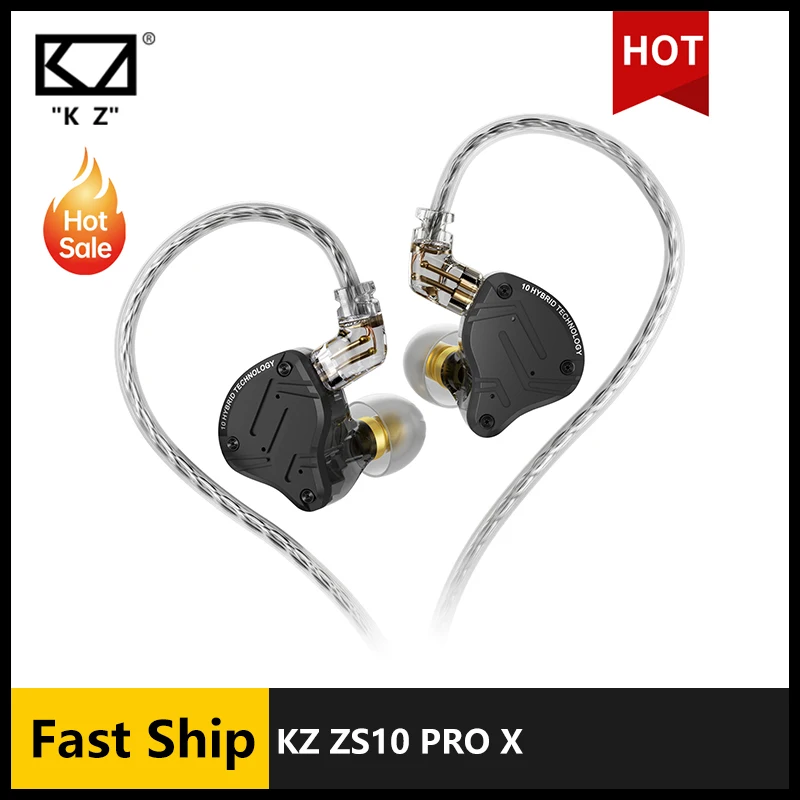 KZ ZS10 PRO X Металлическая гарнитура Гибридные драйверы HIFI Басовые наушники-вкладыши Монитор-вкладыши Наушники с шумоподавлением ZAS ZAX ZSX ZSNPRO AS16
KZ ZS10 PRO X Металлическая гарнитура Гибридные драйверы HIFI Басовые наушники-вкладыши Монитор-вкладыши Наушники с шумоподавлением ZAS ZAX ZSX ZSNPRO AS16
