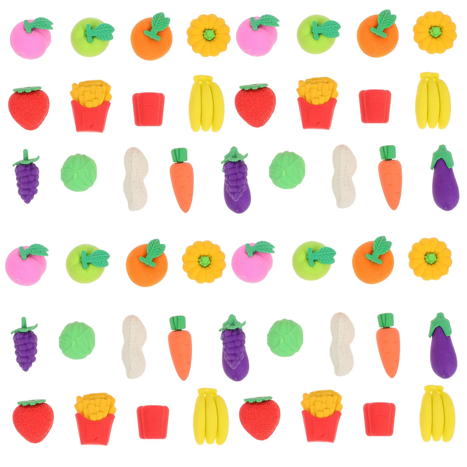 Набор из 46 очаровательных ластиков Kawaii: уникальный 3D-дизайн, просты в использовании, для школы и домашнего обучения
Набор из 46 очаровательных ластиков Kawaii: уникальный 3D-дизайн, просты в использовании, для школы и домашнего обучения