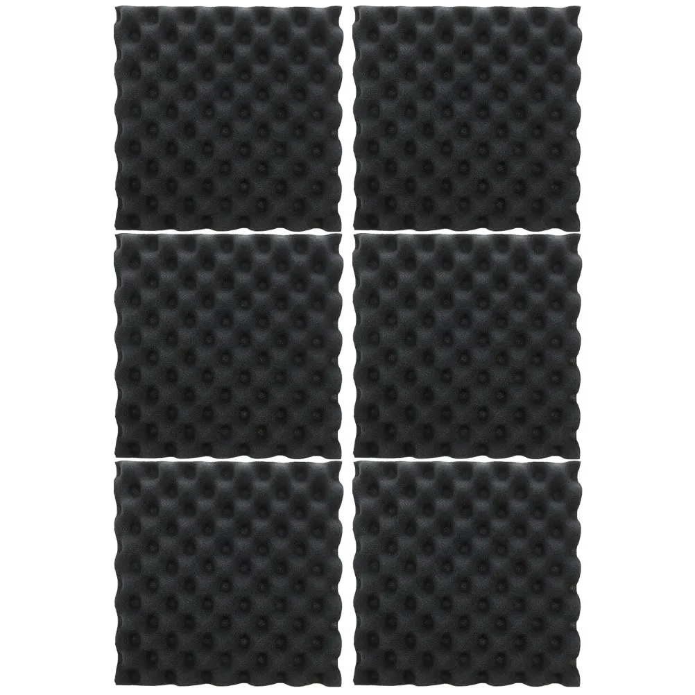 6pcs Soundproofing Wall Panels Self-Adhesive Acoustic Foam For Studio Room Workshop Sound Absorbing Panel
6pcs Soundproofing Wall Panels Self-Adhesive Acoustic Foam For Studio Room Workshop Sound Absorbing Panel