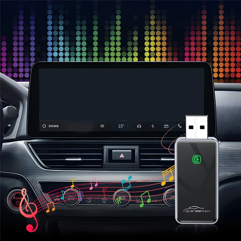 Беспроводной адаптер Carplay Carlife Box, проводной к беспроводному Carplay, умная навигация, беспроводное соединение для -AU47
Беспроводной адаптер Carplay Carlife Box, проводной к беспроводному Carplay, умная навигация, беспроводное соединение для -AU47