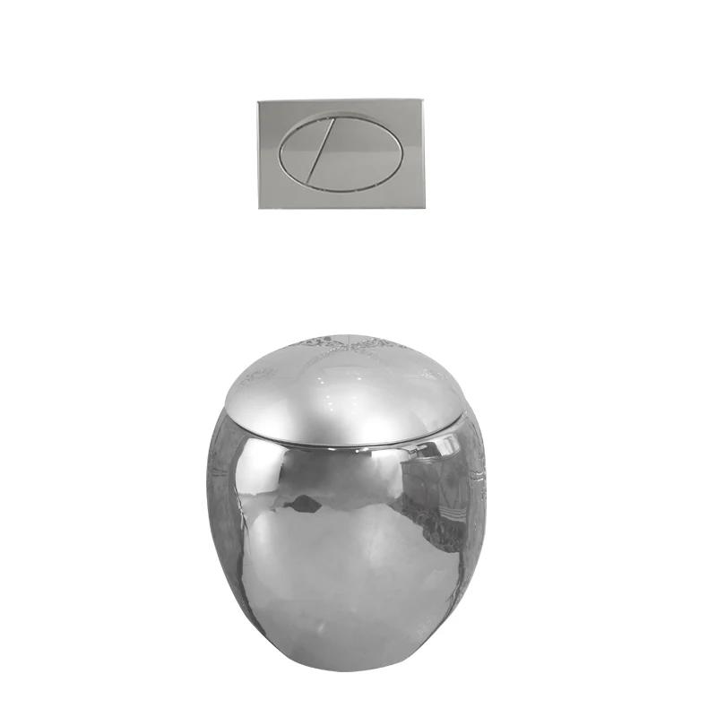 Серебряный настенный унитаз Небольшая квартира Бытовой настенный подвесной унитаз со смывом Цветной унитаз
Серебряный настенный унитаз Небольшая квартира Бытовой настенный подвесной унитаз со смывом Цветной унитаз