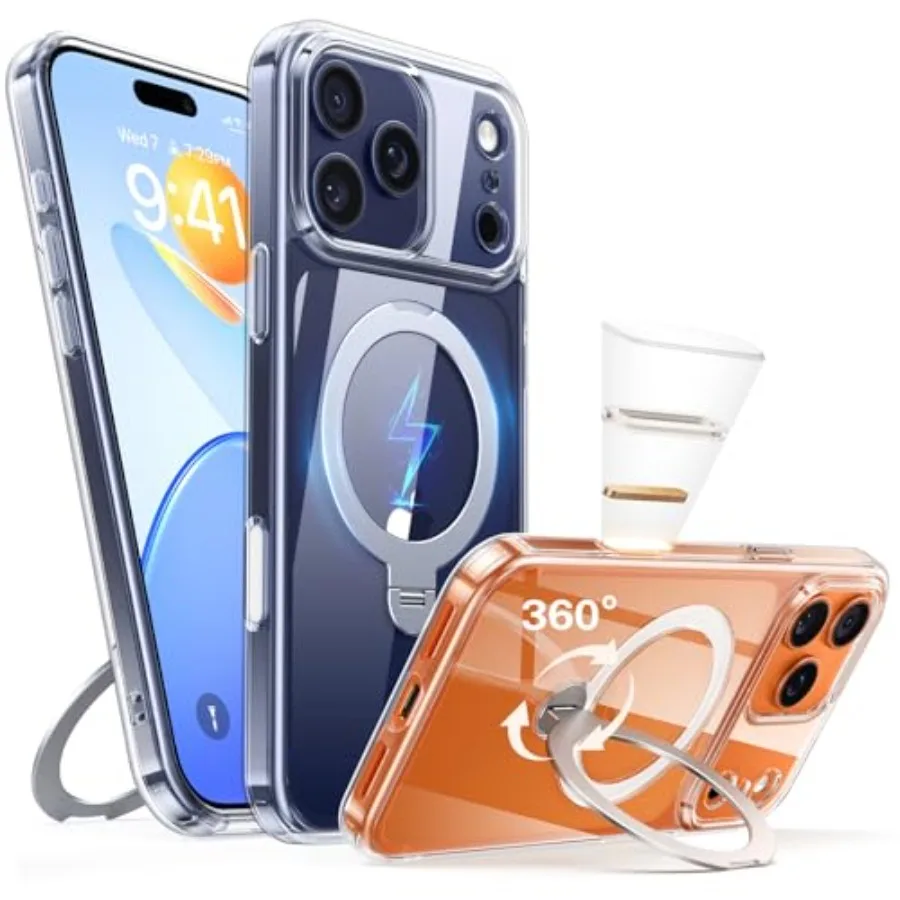 for Case: with 360° Spin Magnetic Stand, Camera Control Button, Fit for MagSafe, Military Drop Protective Slim Phone Cover for
for Case: with 360° Spin Magnetic Stand, Camera Control Button, Fit for MagSafe, Military Drop Protective Slim Phone Cover for