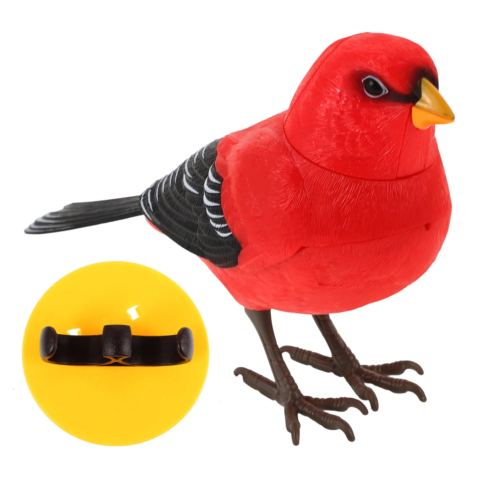 Электрическая фигурка птицы, поющая и поющиеющая, интерактивная пластиковая игрушка-птичка, забавный симулятор домашнего питомца, украшение-декор
Электрическая фигурка птицы, поющая и поющиеющая, интерактивная пластиковая игрушка-птичка, забавный симулятор домашнего питомца, украшение-декор