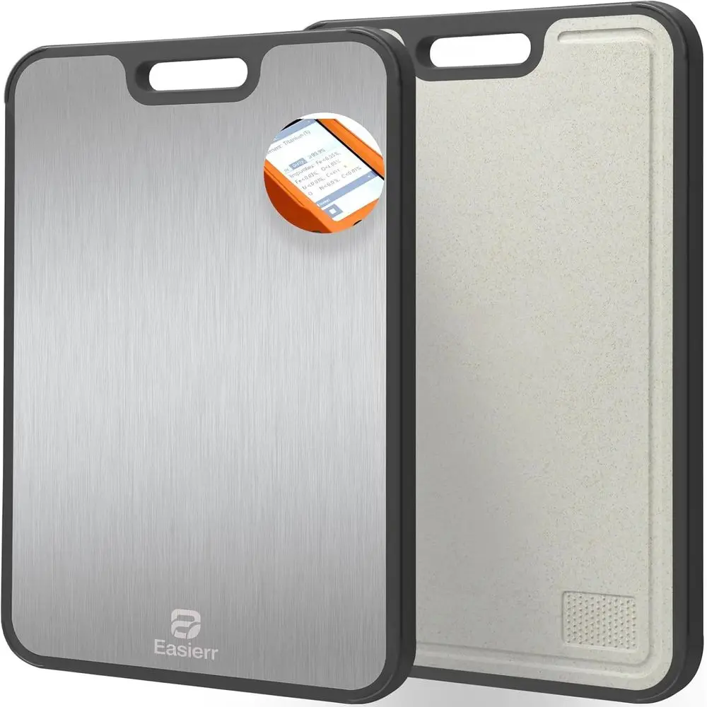 Extra Large Titanium Cutting Board, 17 x 12 inch
Extra Large Titanium Cutting Board, 17 x 12 inch