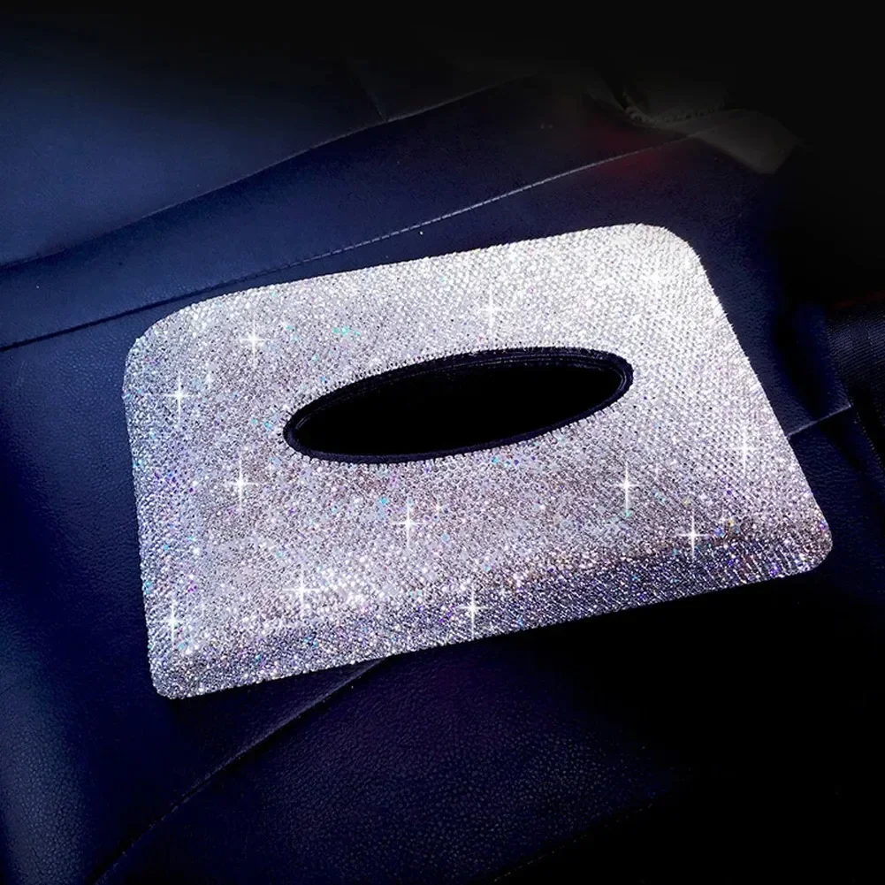 Luxury Crystal Car Tissue Box Leather with Diamond Block Paper Towel Case for Women Gift Pink Black Car Interior Accessories
Luxury Crystal Car Tissue Box Leather with Diamond Block Paper Towel Case for Women Gift Pink Black Car Interior Accessories