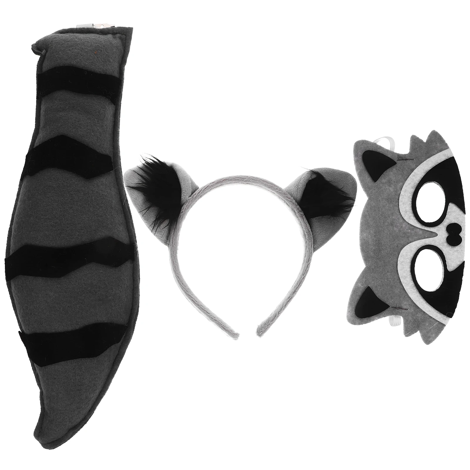 1 set Raccoon Cosplay Costume Set Animal Theme Party Accessories Ears Headband Tail Mask Decor Halloween Christmas Gift Toy
1 set Raccoon Cosplay Costume Set Animal Theme Party Accessories Ears Headband Tail Mask Decor Halloween Christmas Gift Toy