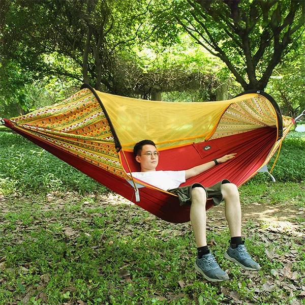 Portable Outdoor Double Hammock Camping Bed With Carry Bag Hammock Bohemian
Portable Outdoor Double Hammock Camping Bed With Carry Bag Hammock Bohemian
