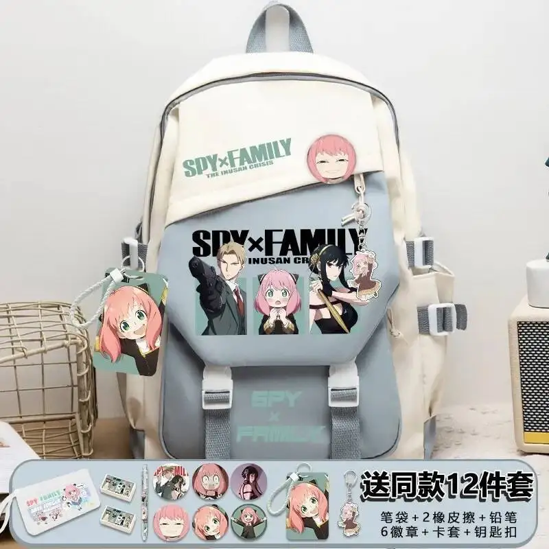 Anime Game Black Blue Green Spy X Family Student Teens School Bags Large Capacity Mochilas Gift Backpacks Girls
Anime Game Black Blue Green Spy X Family Student Teens School Bags Large Capacity Mochilas Gift Backpacks Girls
